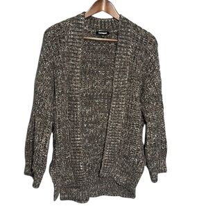 EXPRESS Oversized Confetti Knit Open Cardigan